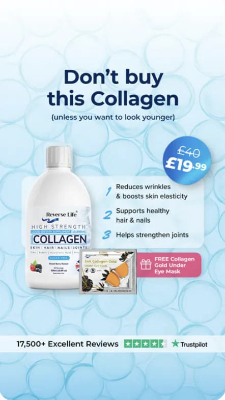 Reverse Life ad: Don’t buy this collagen